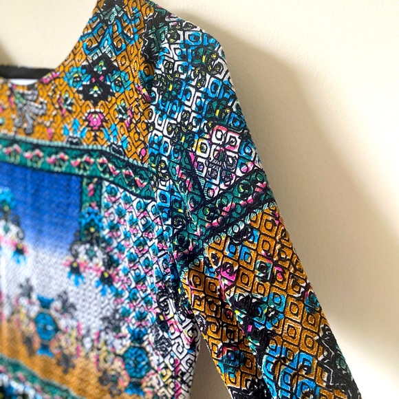 Zara Long Sleeve Maxi Dress - Picture 5 of 9